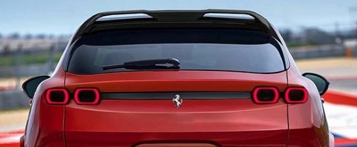 Ferrari Purosangue SUV Rendered