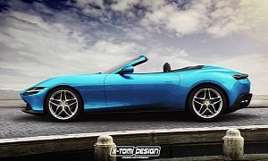 Ferrari Roma GTS Looks Spot On, Shooting Brake Rendering Has GTC4Lusso Vibes