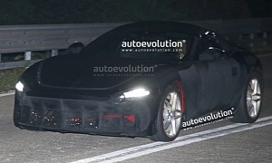 Ferrari Roma Spider Spied for the First Time, It May Have a Soft Top