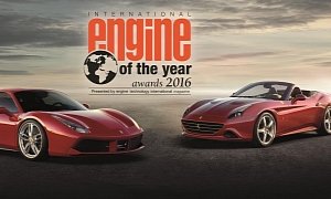 Ferrari's V8 Wins 2016 Engine Of The Year Overall Title And Two More