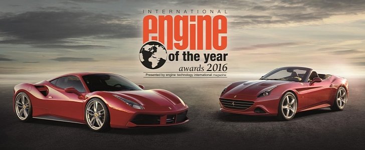 Ferrari V8 wins at the International Engine of the Year Awards