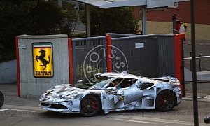 Ferrari SF90 Stradale Spotted Leaving Maranello Factory, Almost Completed