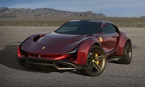 Ferrari Simoom SUV Rendering Is the Purosangue We All Wanted, but Will Never Get