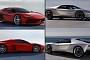 Ferrari ‘SP’ Testarossa Gets Hommage Reinventions for the Virtual 21st Century