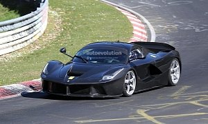 LaFerrari XX Spied on Nurburgring: Unofficially Timed at 6:35, Sounds Awesome