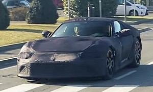 Ferrari Spied Testing Old and New Prototypes of the 812 Superfast-Replacing F167