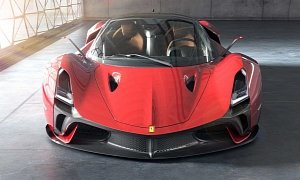 Ferrari Stallone Concept Is the Perfect Hypercar of the Future