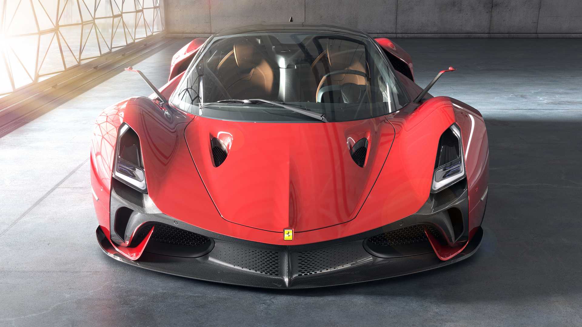 Ferrari Stallone Concept Is The Perfect Hypercar Of The Future Autoevolution