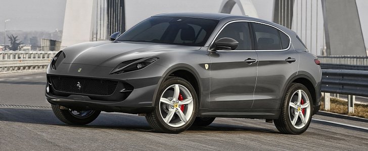 Ferrari SUV rendering