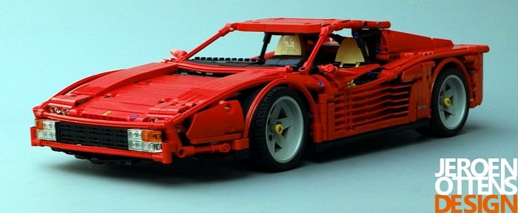 LEGO Ferrari Testarossa