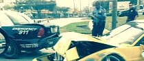Ferrari Testarossa Rear-Ends Police Car in Texas, Not a Minor Crash