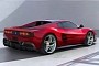 Ferrari Testarossa Revival Concept Gets Digitally Updated With Daytona SP3 Cues