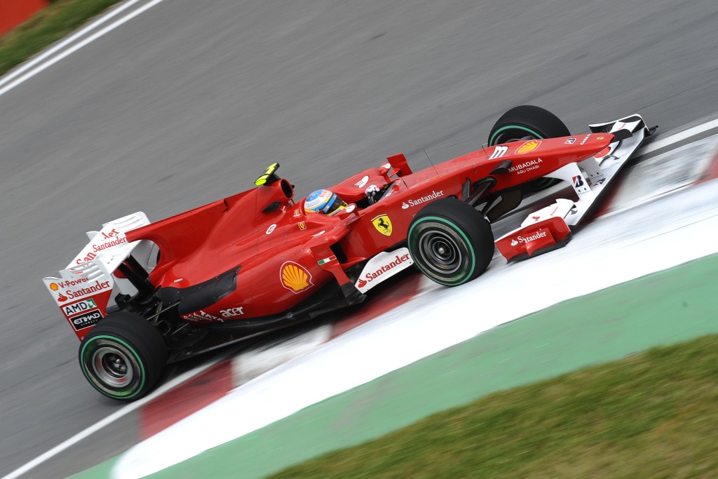 Fernando Alonso's Ferrari F10