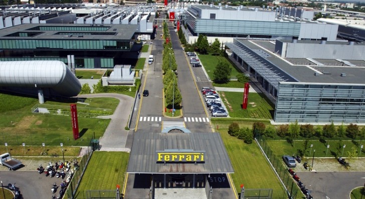 Ferrari factory in Maranello