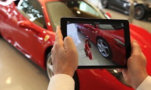 Ferrari to Offer Augmented Reality Configurator in Showrooms