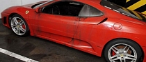 Ferrari Vandalism: F430 Interior Fire
