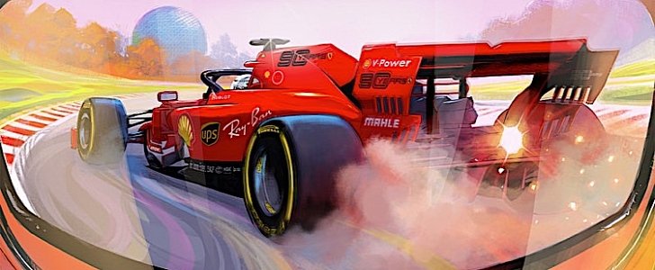 Ferrari poster Montreal, 2019
