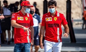 Ferrari’s Charles Leclerc and Carlos Sainz Will Have Equal Status in 2022