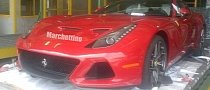 Ferrari’s One-Off F12, the SP America, Spotted Undisguised