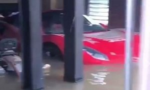 Ferraris Ruined by Hurricane Harvey Look Depressing