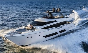 Ferretti's Crazy Yacht Combines a Modest Size With Lavish Comfort