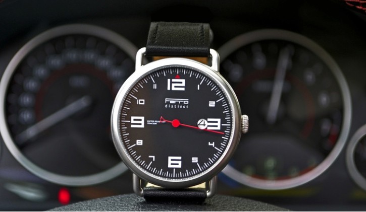 Ferro Single Hand Watch Is Inspired by Rev Counters