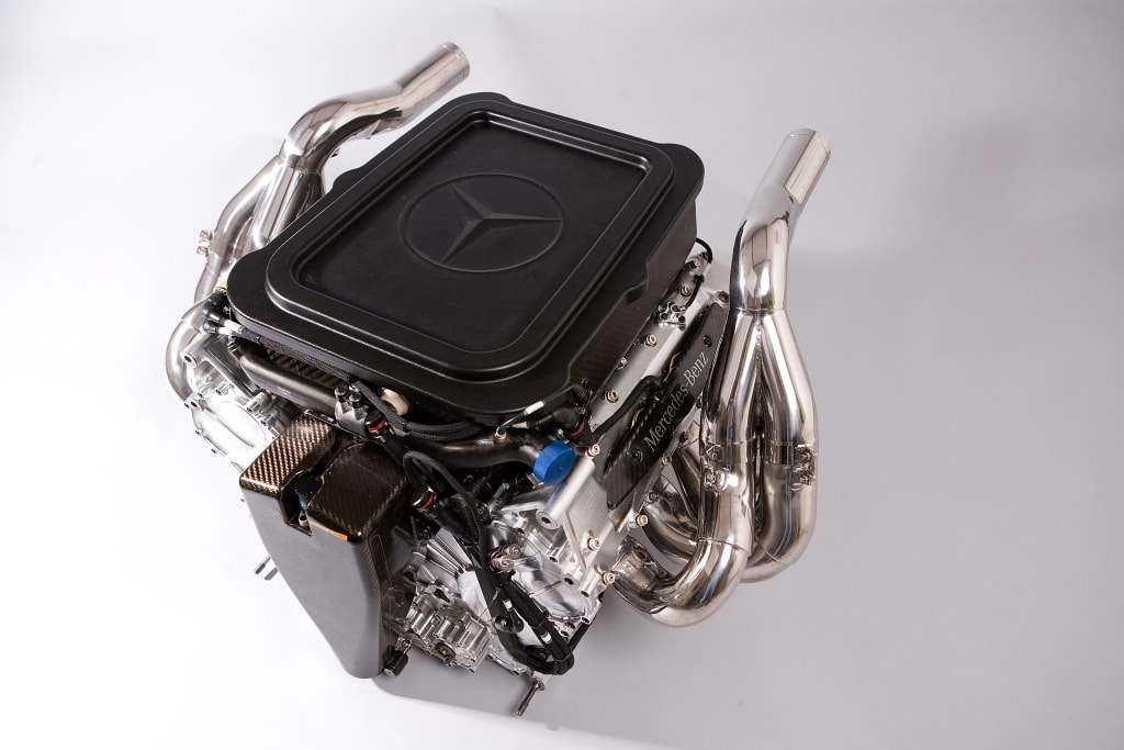 The Mercedes-Benz Formula 1 engine FO 108W for 2009