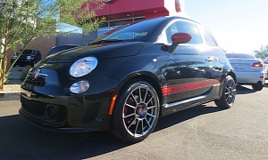 Fiat 500 Abarth from Charlie Sheen Commercial for Sale
