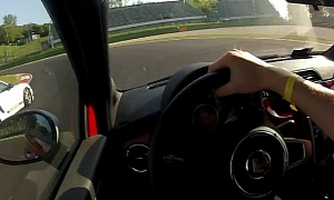 Fiat 500 Abarth Onboard Lap at Imola