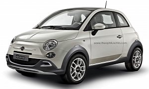 Fiat 500 Crossover Looks Nice, Will Never Happen