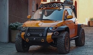 Fiat 500 Enters Off-Road Beast Mode in Jaw-Dropping Rendering