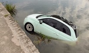Fiat 500 Facelift Launch Stunt Goes Wrong in Lithuania, Hilarity ensues