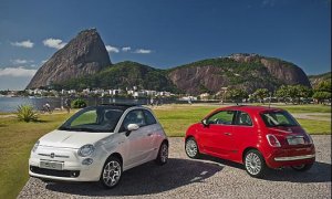 Fiat 500 Launches in Brazil