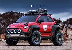 Fiat 500 XXL Is a Cute Monster Truck of Fantasy
