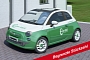 Fiat 500E with Forklift Mechanicals - Cheap to Run