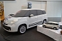 Fiat 500L Seven-Seater Previewed by Scale Model