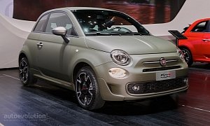 Fiat 500S Facelift and 124 Rally Show Italy's Naughty Side in Geneva