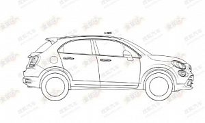 Fiat 500x Patent Drawings Get Leaked Before Official Debut