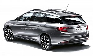 Fiat Aegea Gets More Down To Earth Wagon Version in Latest Renderings