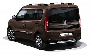 Fiat Doblo Trekking Gets 10 mm of Extra Ground Clearance Over the Doblo Passenger Van