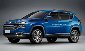 Fiat Freemont Replacement Rendering Combines Toro Truck and Jeep Compass