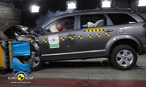 Fiat Freemont Scores Five Stars at Euro NCAP Tests