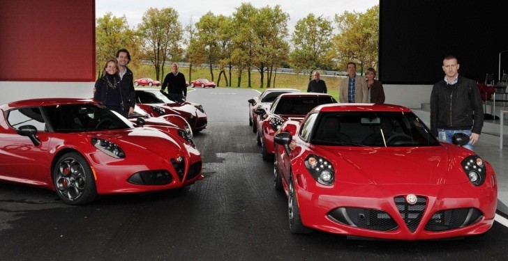 Alfa Romeo 4C deliveries