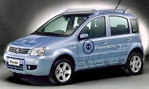Fiat Panda Hybrid Fuel Cell/Battery Powered Unveiled