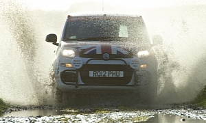 Fiat Panda Sets Cape Town to London World Records
