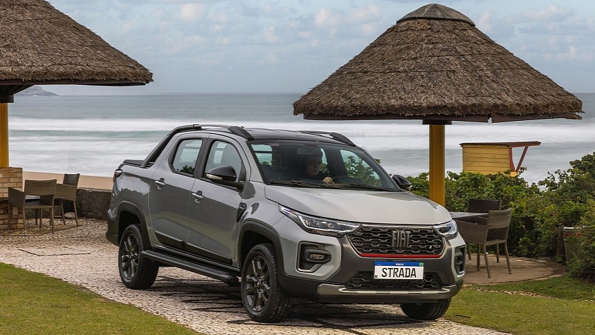 Fiat Strada is on its way to Africa and the Middle East, but it decided to move around Portugal as well