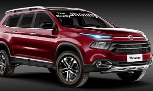 Fiat Toro Pickup Suddenly Becomes Mundane When Rendered as an SUV