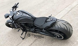 FiberBull Harley-Davidson Bat Black Could Have Served the Dark Knight Well