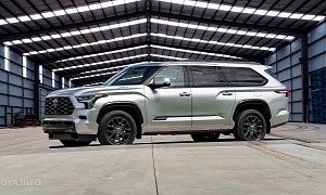 Fictional 2024 Toyota Grand Sequoia Morphs Into a Full-Size XXL 8-Seater SUV