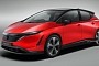 Fictional Third-Gen Nissan Leaf EV Gets a Thorough Ariya-Inspired Redesign